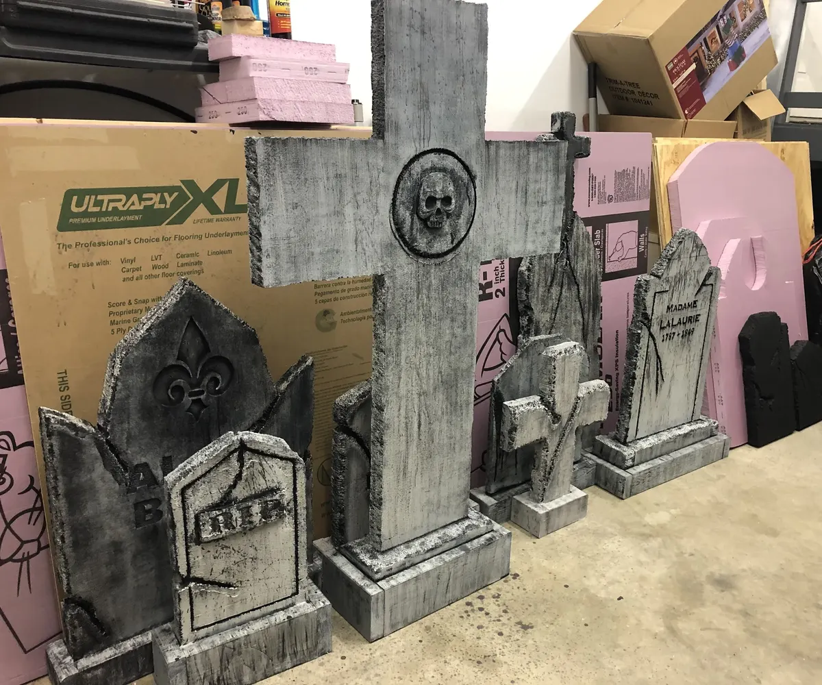 Tombstone Yard Stakes – Set of 4 — image 1 of 4