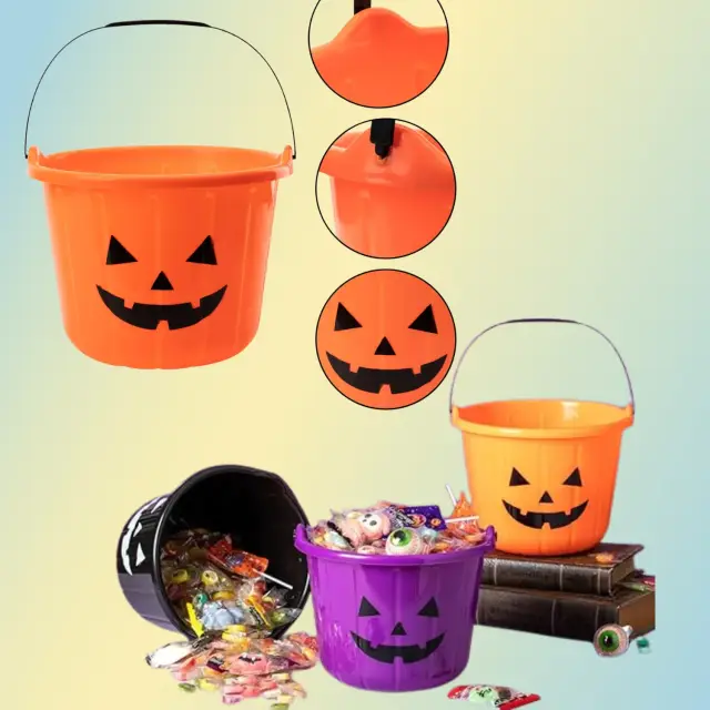 Candy Buckets with Handle – Set of 6