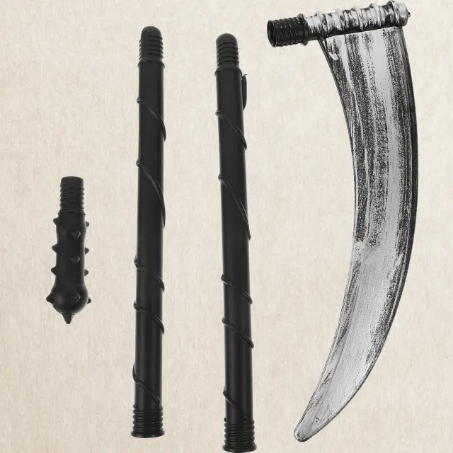 Grim Reaper Scythe Prop – Plastic 48in