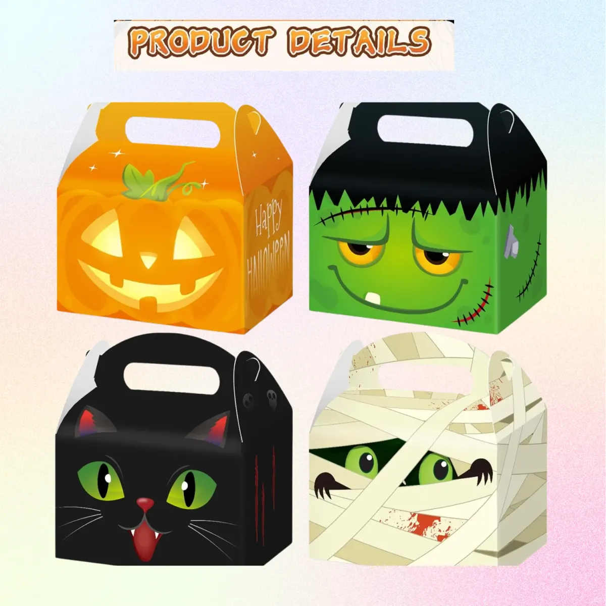 Halloween Favor Boxes – 24 Pack — image 1 of 4