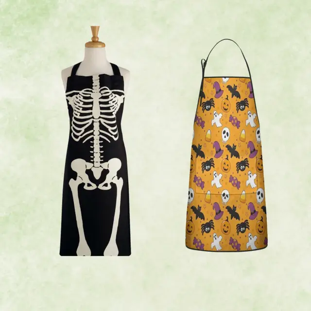 Halloween Kitchen Apron – Printed