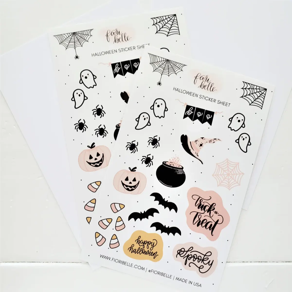 Halloween Sticker Sheet Pack – 10 Sheets — image 1 of 4