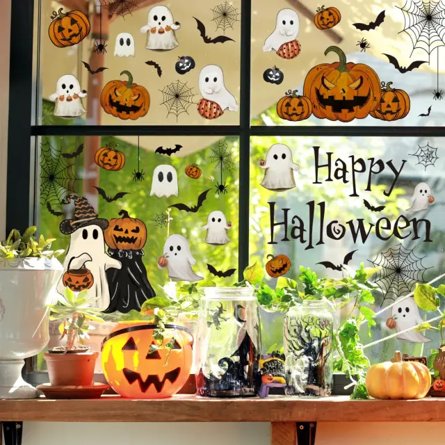 Halloween Window Clings – Set of 20