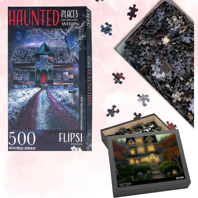 Haunted House Jigsaw Puzzle – 500 Pieces