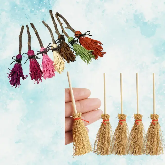 Mini Witch Broom – Decorative 12 inch
