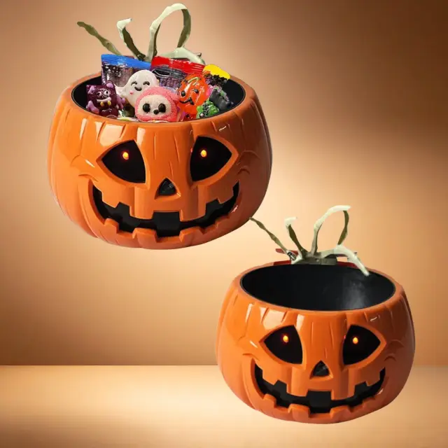 Plastic Skull Candy Bowl