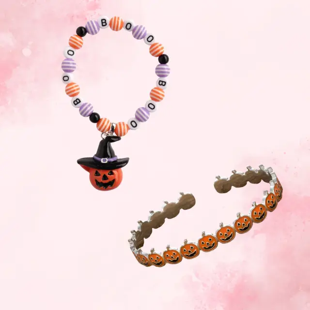 Pumpkin Charm Bracelet