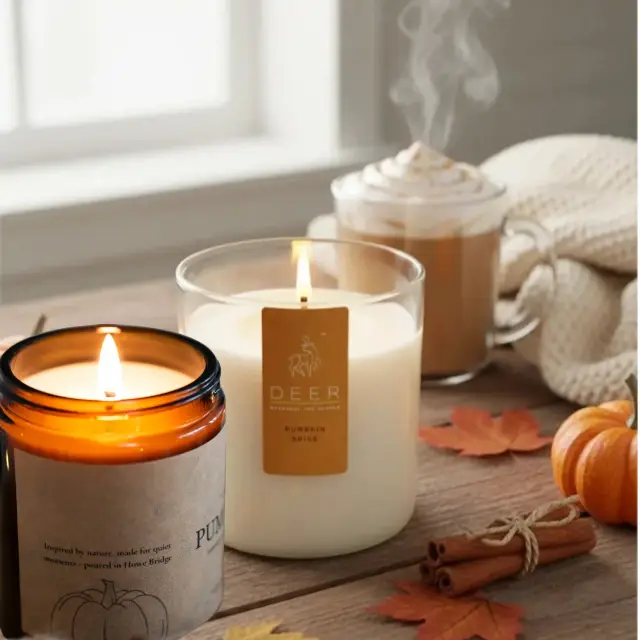Pumpkin Spice Soy Wax Candle – Jar 200g