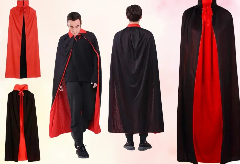 Vampire Cape – Adult + Kid Sizes — image 1 of 4